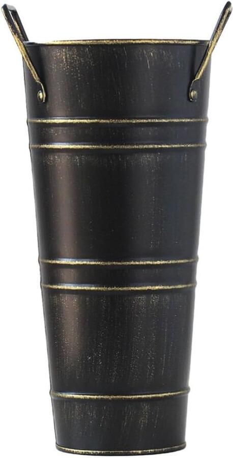 Aard hoge vaas bloemenvaas parapluhouder metalen parapluhouder bloemenemmer indoor paraplurek opslag voor entree hal thuis kantoor