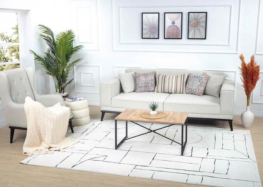 Abstract Rundvik tapijt voor woonkamer en eetkamer marmeren zacht middelpolig groot tapijt gemakkelijk te onderhouden moderne tapijten vloerkleed