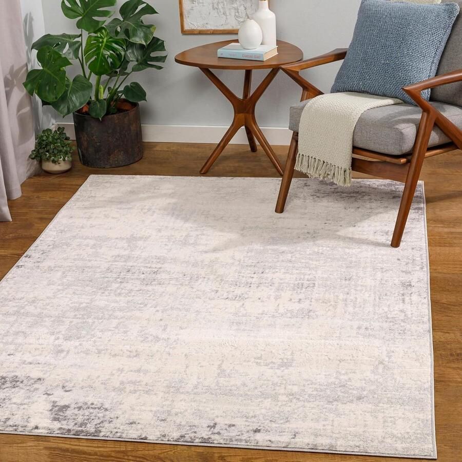 Abstract tapijt Vloerkleed voor woonkamer en slaapkamer Marmeren tapijt modern en luxe Zacht pool Onderhoudsvriendelijk Groot tapijt 120 x 170 cm ivoor vloerkleed