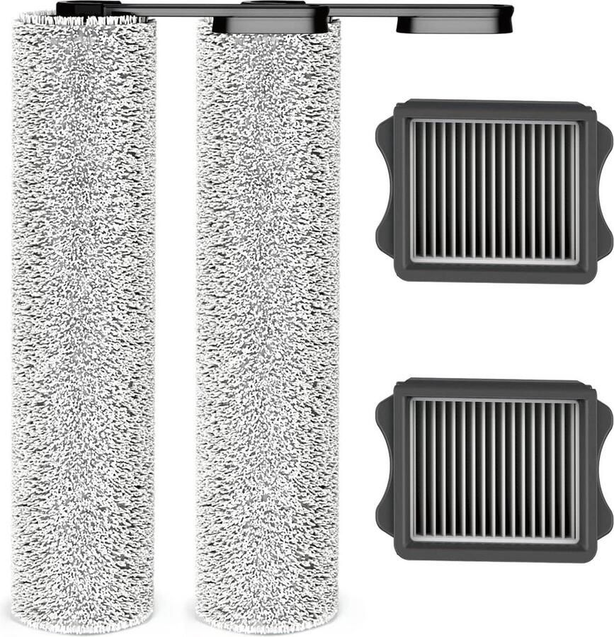 Accessoireset voor Floor One S5 Pro 2 & iFloor 5 Breeze Complete Nat en droog zuiger (2 HEPA filters 2 borstelrollen)