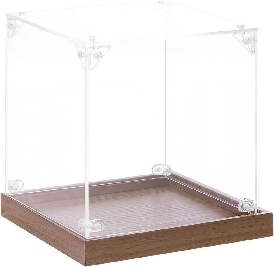 Acryl Displayhoes 15x15x15 cm Transparant Opbergbox Organizer Vitrine Voor Verzamelstukken en Actiefiguren