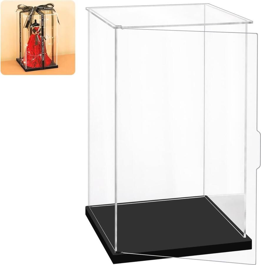 Acryl Vitrine voor Modelauto's en Verzamelstukken 20x15x30 cm