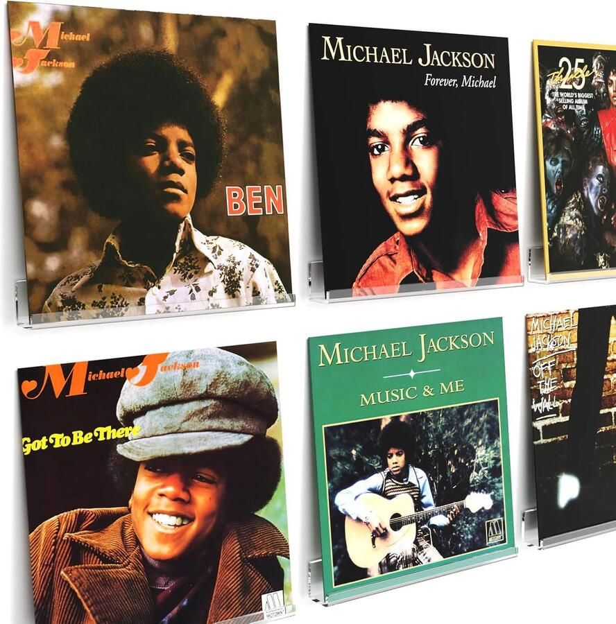 Acryl zwevende planken helder 6 stuks 31 6 x 13 2 x 5 6 cm