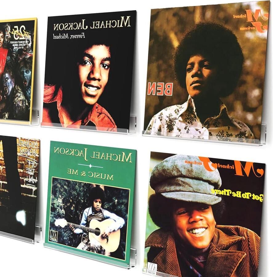 Acryl zwevende planken wandrek voor foto's en boeken 6 stuks helder acryl 31 6 x 13 2 x 5 6 cm