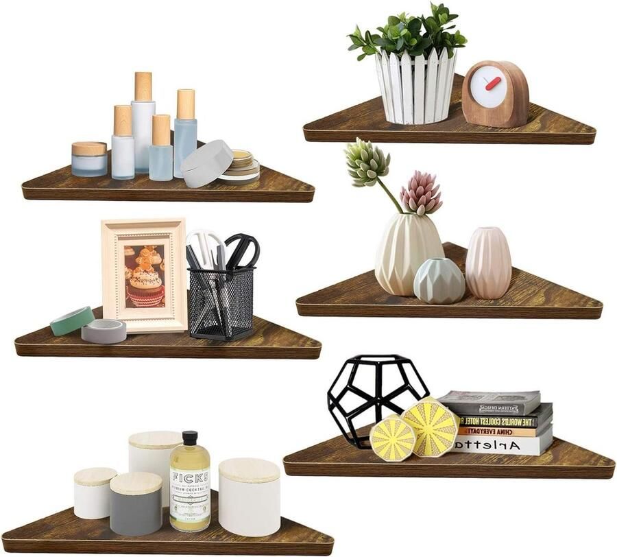 Acryl zwevende wandplanken voordeelset van 2 eenvoudig uitbreiden wandruimte 9 inch kleine plank voor slaapkamer badkamer keuken woonkamer kantoor met kabelclips helder