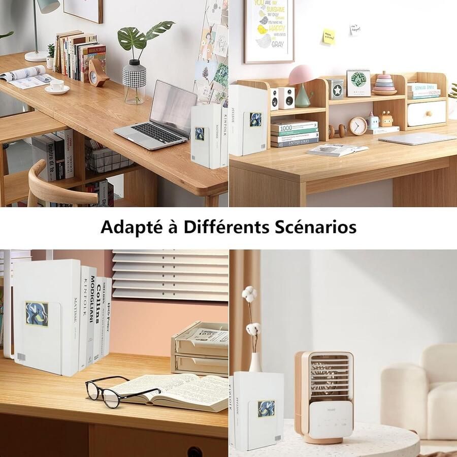 Acrylic Boeksteunen Transparante Boeksteunen voor Boekenkast School Kantoor Thuis 3mm Dikke Robuuste Boeksteunen