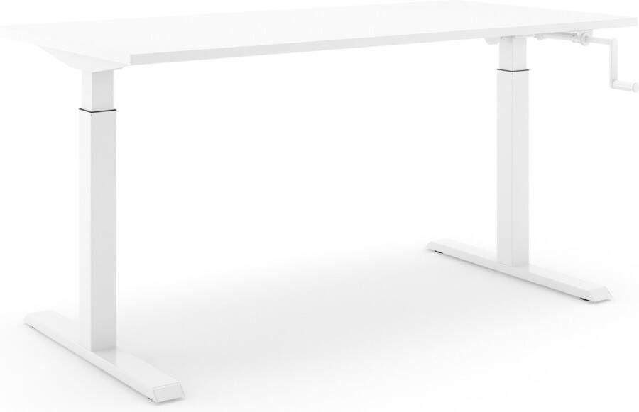 Actiforce SLS 370 HC Zit-sta bureau Wit wit Handslinger 160x80