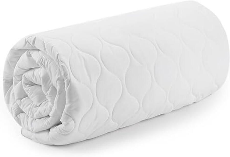 Ademende Gewatteerde Matrasbeschermer Extra Diep 30 cm Hypoallergeen en Huisstofmijtbestendig Perfecte Bescherming voor Uw Matras