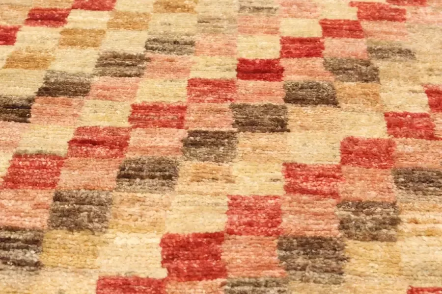 Afghan Finest Ziegler Chobi Blauw Vloerkleed 147 x 40 cm Handgemaakt