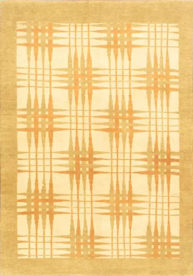 Afghan Finest Ziegler Chobi Blauw Vloerkleed 191 x 53 cm Handgemaakt