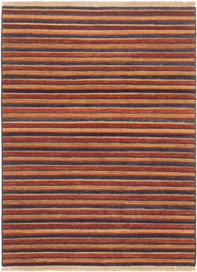 Afghan Finest Ziegler Chobi Bruin Vloerkleed 196 x 57 cm Handgemaakt