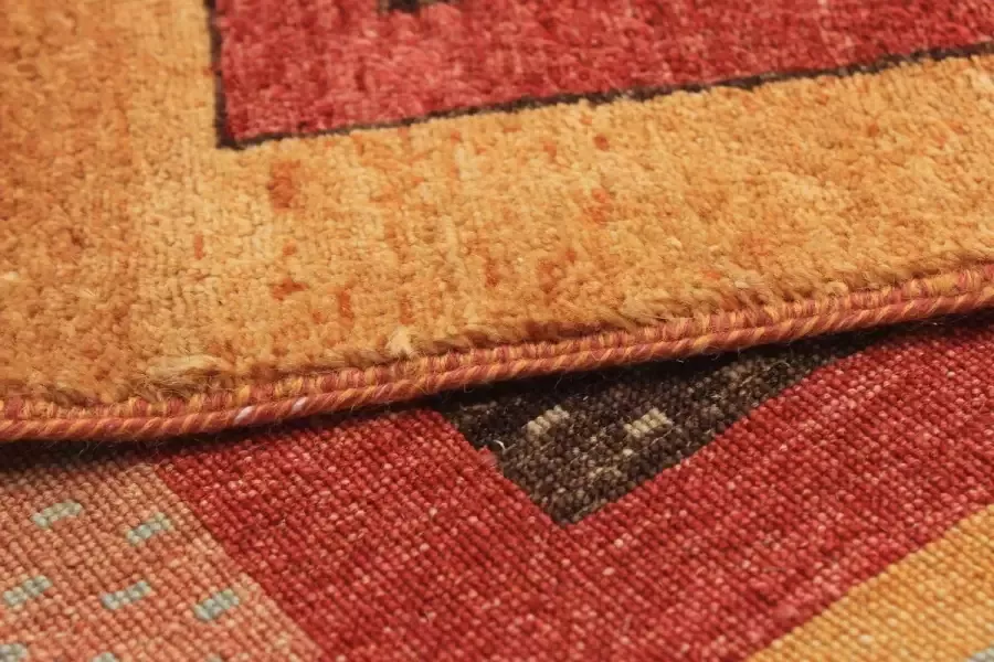 Afghan Finest Ziegler Chobi Bruin Vloerkleed 246 x 68 cm Handgemaakt