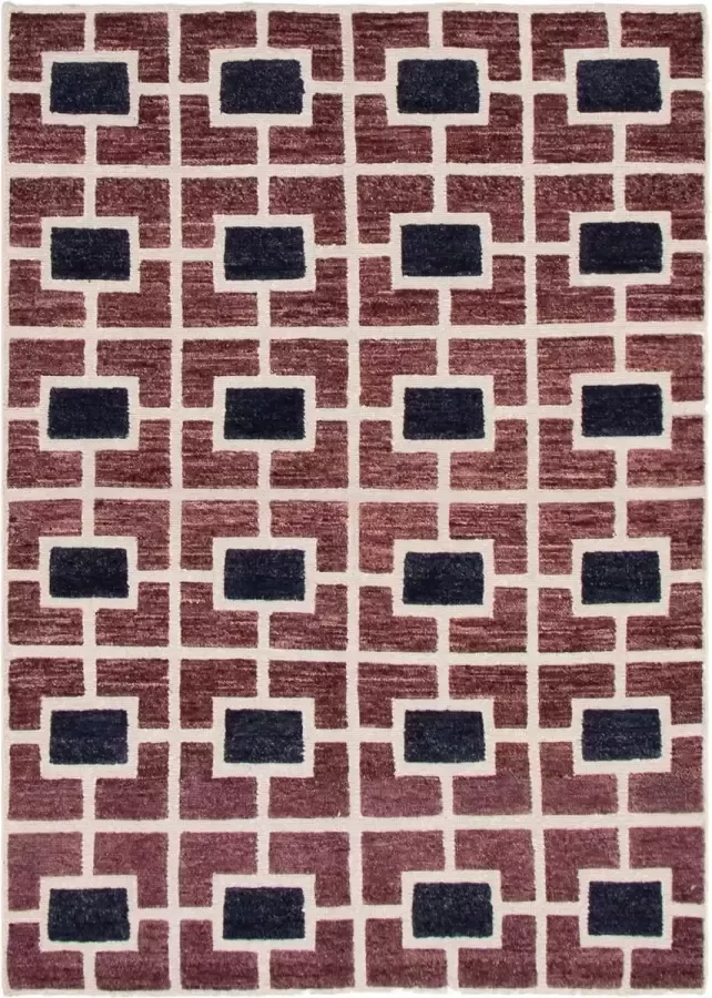 Afghan Finest Ziegler Chobi Rood Vloerkleed 178 x 52 cm Handgemaakt