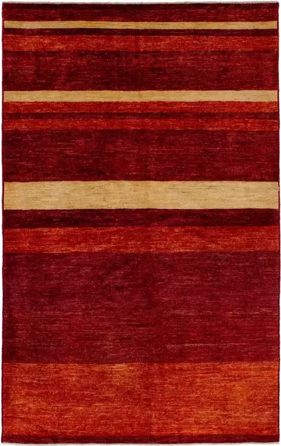 Afghan Finest Ziegler Chobi Rood Vloerkleed 244 x 60 cm Handgemaakt