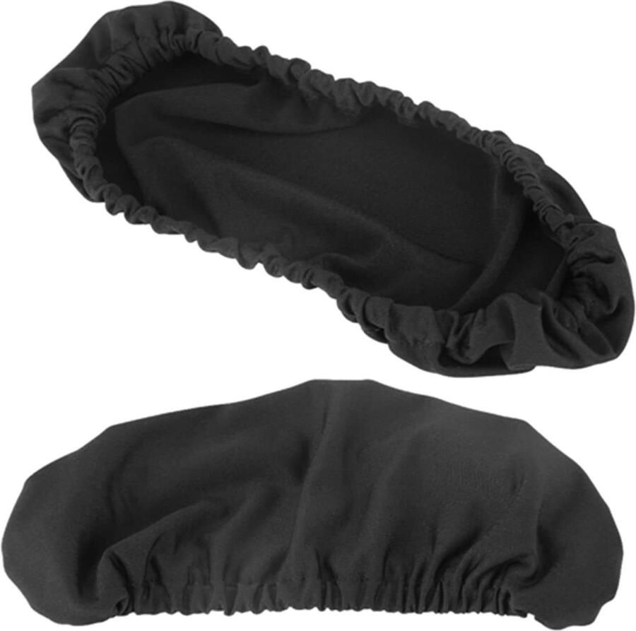 Armleuninghoezen voor bureaustoel Zwart 1 paar Elastische beschermer Afneembaar