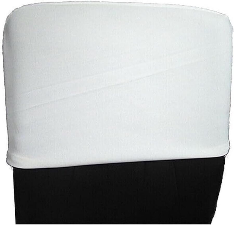 Afneembare stoelrug reinigbare kantoorstoelbescherming (stofdicht eenvoudig te reinigen hoogte 35 cm breedte 48 cm)