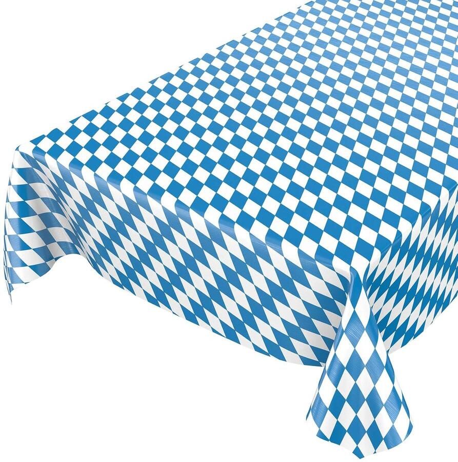 Afwasbaar tafelkleed Beierse ruitmotief geschikt voor binnen en buiten maten