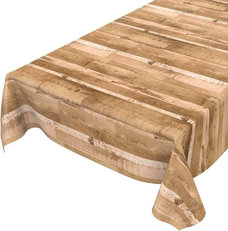 Afwasbaar Tafelkleed Beige-Bruin 100 x 140 cm