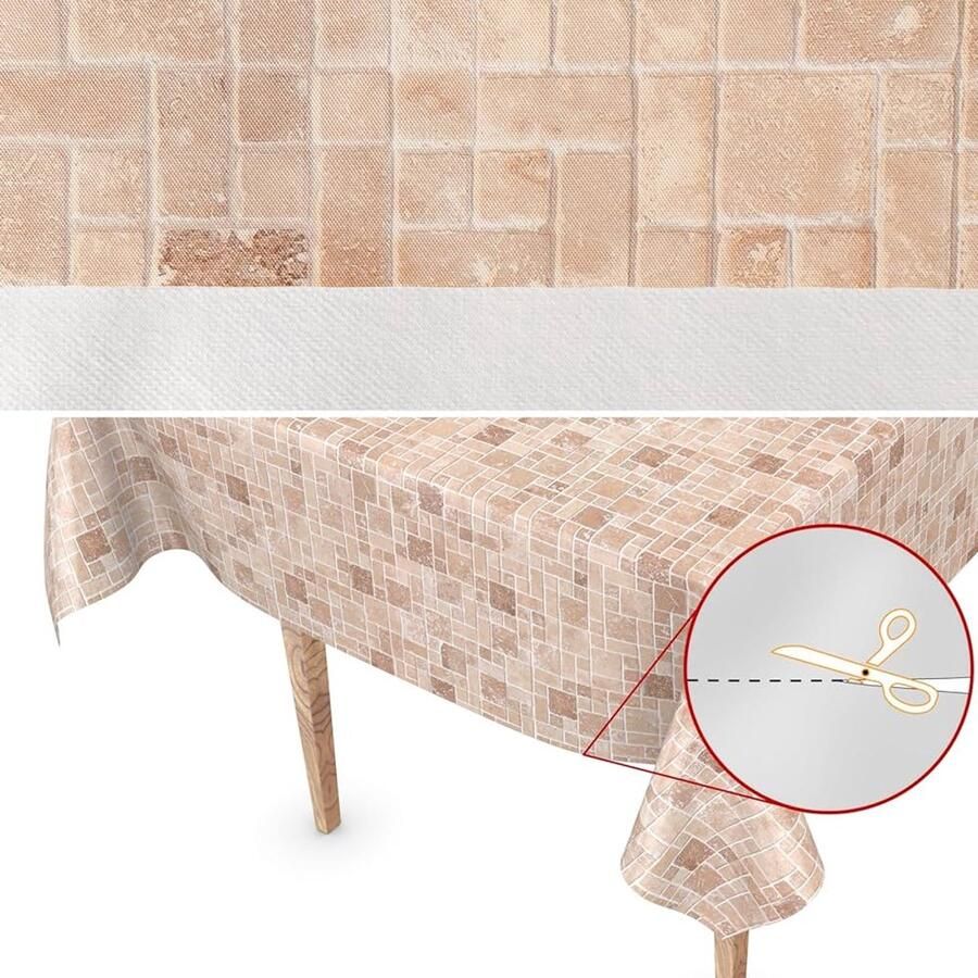 Afwasbaar tafelkleed waterafstotend en onderhoudsvriendelijk 1 stuk maten