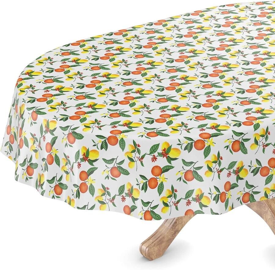 Afwasbaar tafelkleed waterafstotend geschikt voor binnen en buiten 1 stuk