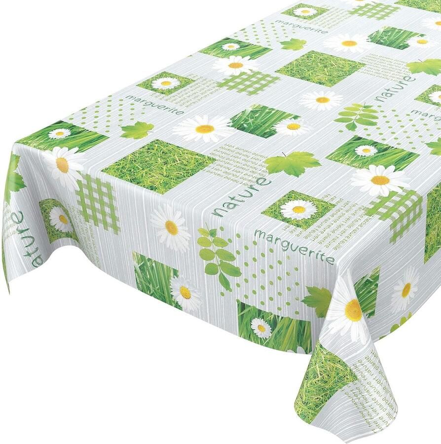 Afwasbaar Tafellaken Onderhoudsvriendelijk Geschikt voor Binnen en Buiten Textielvlies met PVC-coating