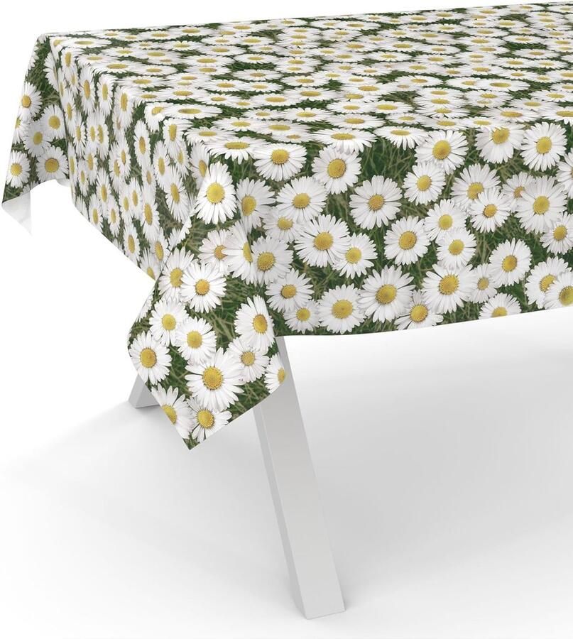 Afwasbaar tafelzeil Kamille-motief Veelzijdig en onderhoudsvriendelijk