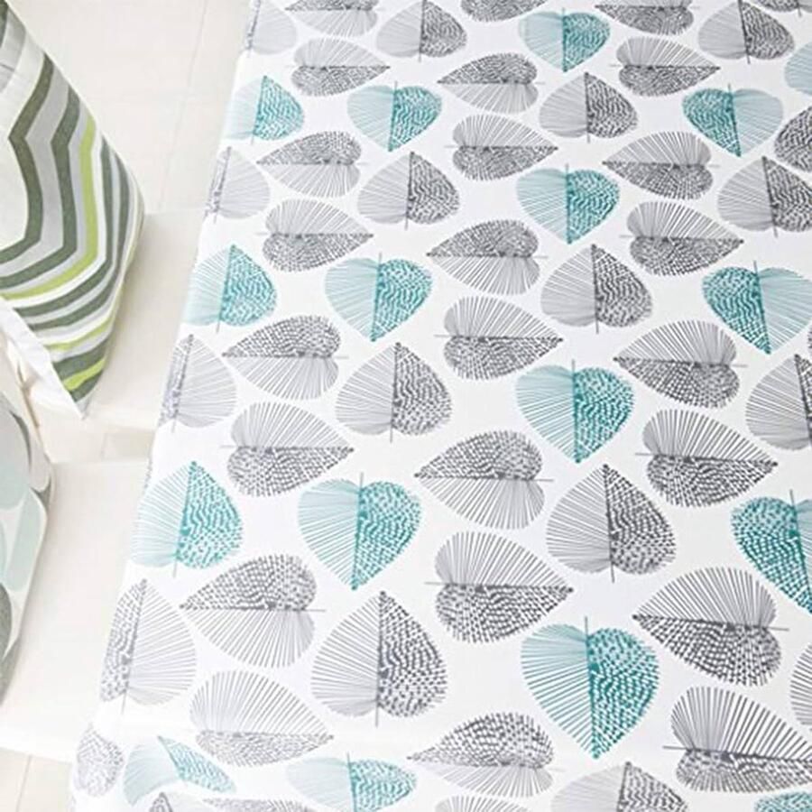 Afwasbaar vierkant tafelkleed waterdicht mint 140 x 220 cm