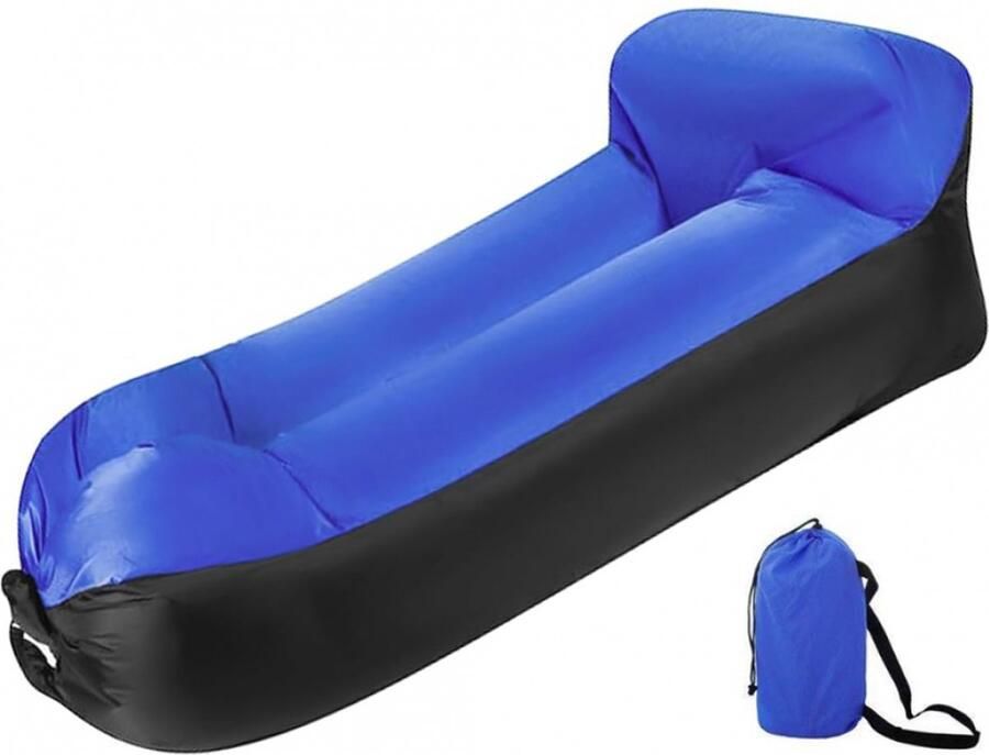 Air Lounger Luchtbed Zit Sofa Kampeer Zitzak Sofa Matras Lucht Lounger luchtzak Strand waterproof luchtzak Waterbestendig Lazy bag tot 180 KG lucht zitzak