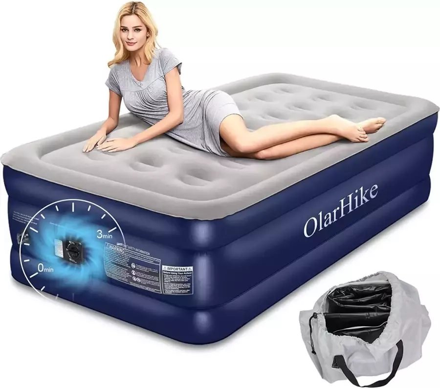 ACTIVE ERA Air mattress Airbed Comfort-Plush \ premium Airbed - Foto 2