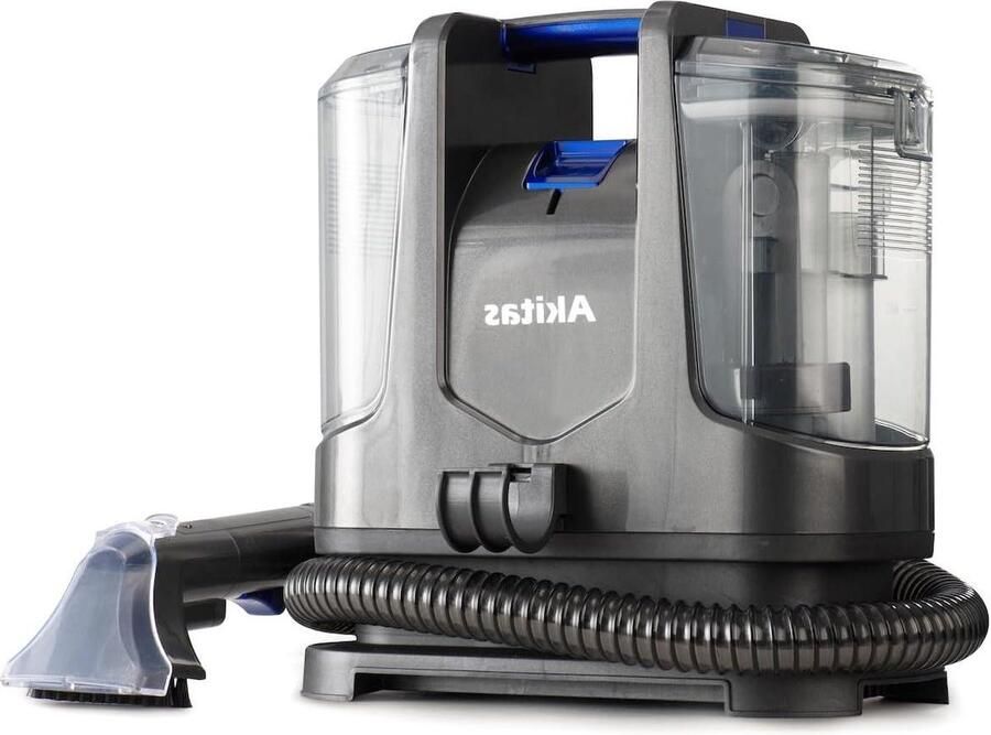 Akitas X6 Carpet Cleaner Upholstery Cleaner Stain Cleaner Pets 400W 70dB Gray Portable and Compact meubelreiniger