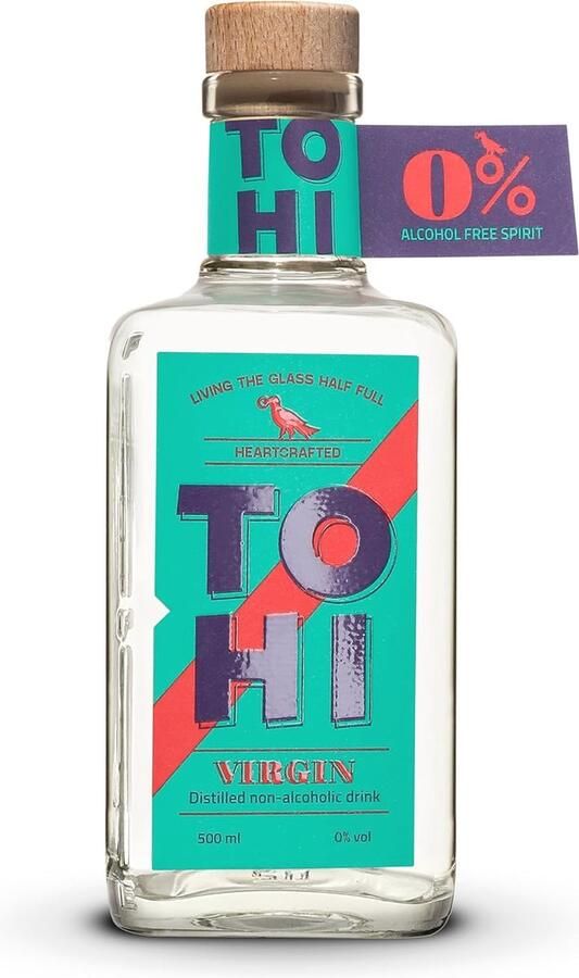 Alcoholvrije gin 500ml Verfrissende en smaakvolle alternatief voor gin