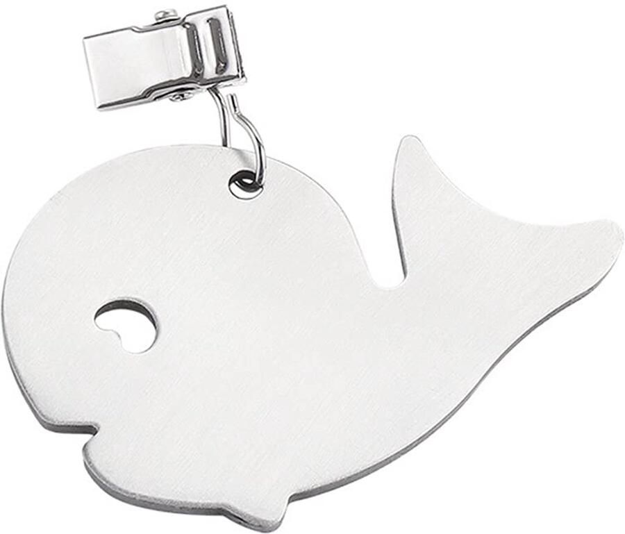 Algemene UUBRAU Tafelkleedgewichten 8 stuks Tafelkleedclips voor dikke tafelbladen Dolphin binnen & buiten roestvrij staal zilver