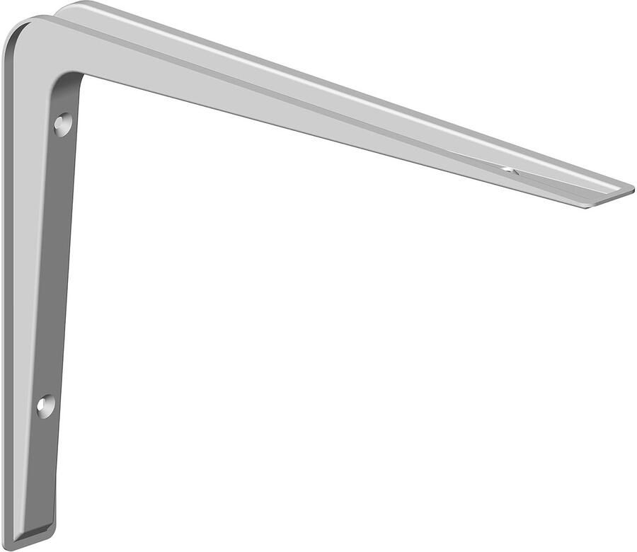 Alido Wandconsole functioneel en veelzijdig set van 2 wit metaal 190 x 270 mm