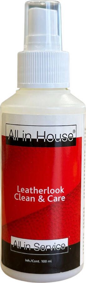 All-In House Leatherlook Clean & Care 100ml Leather Look