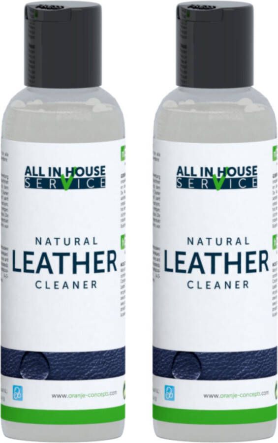 All-In House Natural Leather Cleaner 2 x 250ml