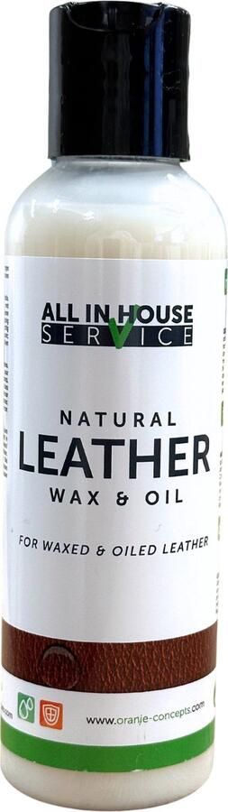 All-In House Natural Leather Wax & Oil 250ml