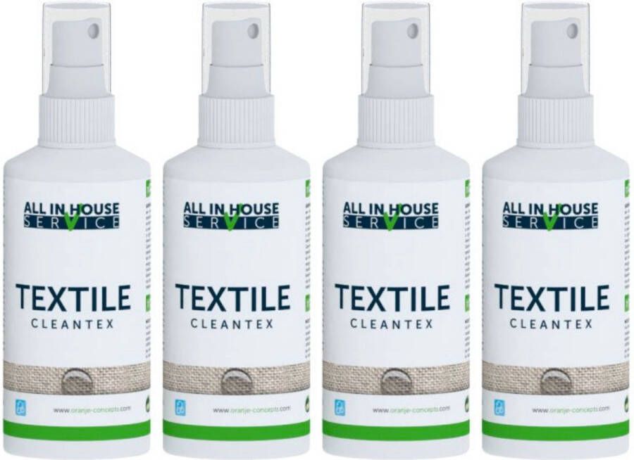 All-In House Textile Cleantex 4 x 100ml