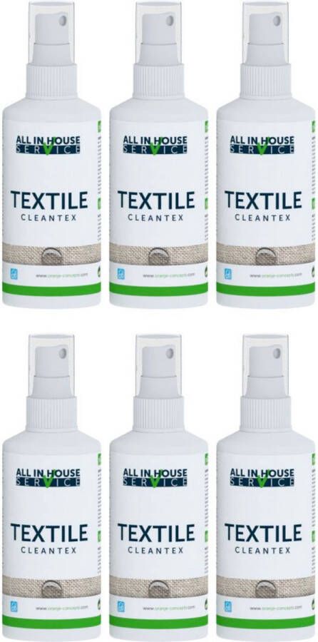 All-In House Textile Cleantex 6 x 100ml