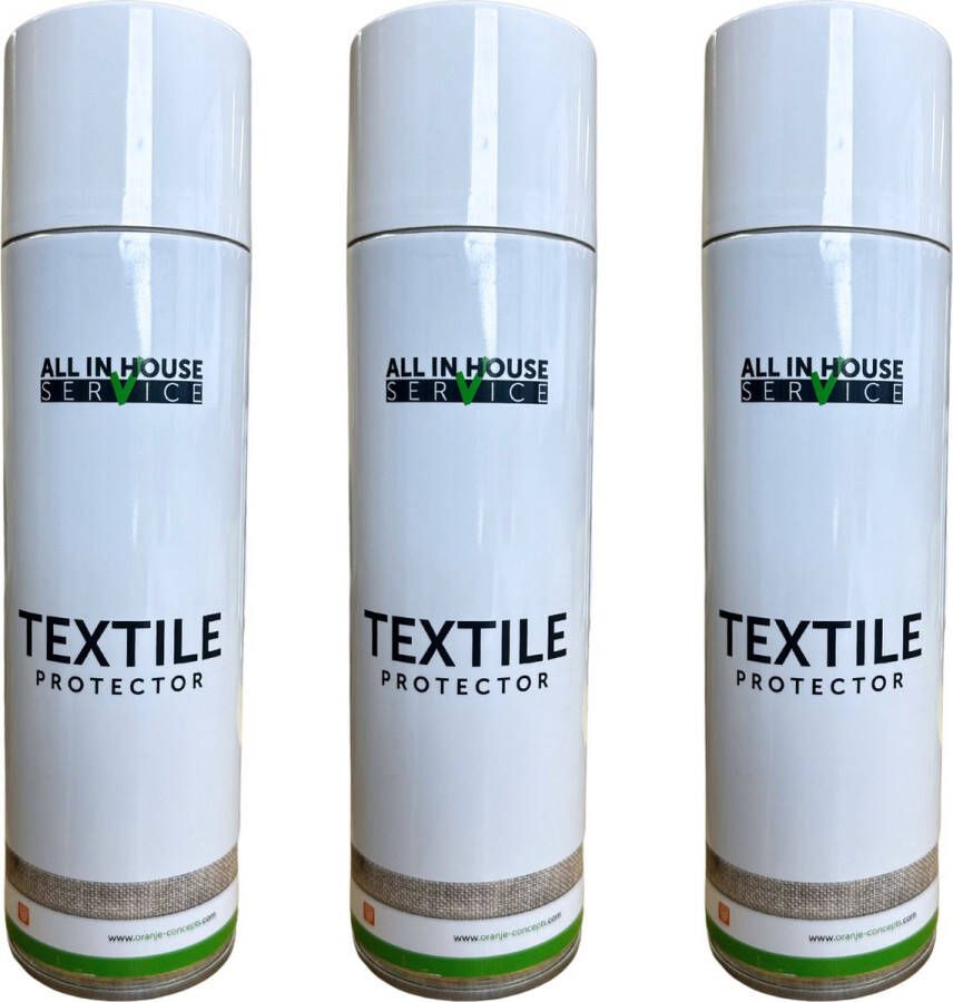 All-In House Textile Protector Spray 3 x 500ml