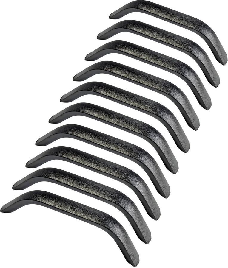 Arch Handgreep Kast Handvat voor Ladenkasten of Keuken Badkamer Deuren Gat Midden: 160 mm Lengte: 175 mm Set van 20 Stuks Zwart - Foto 2
