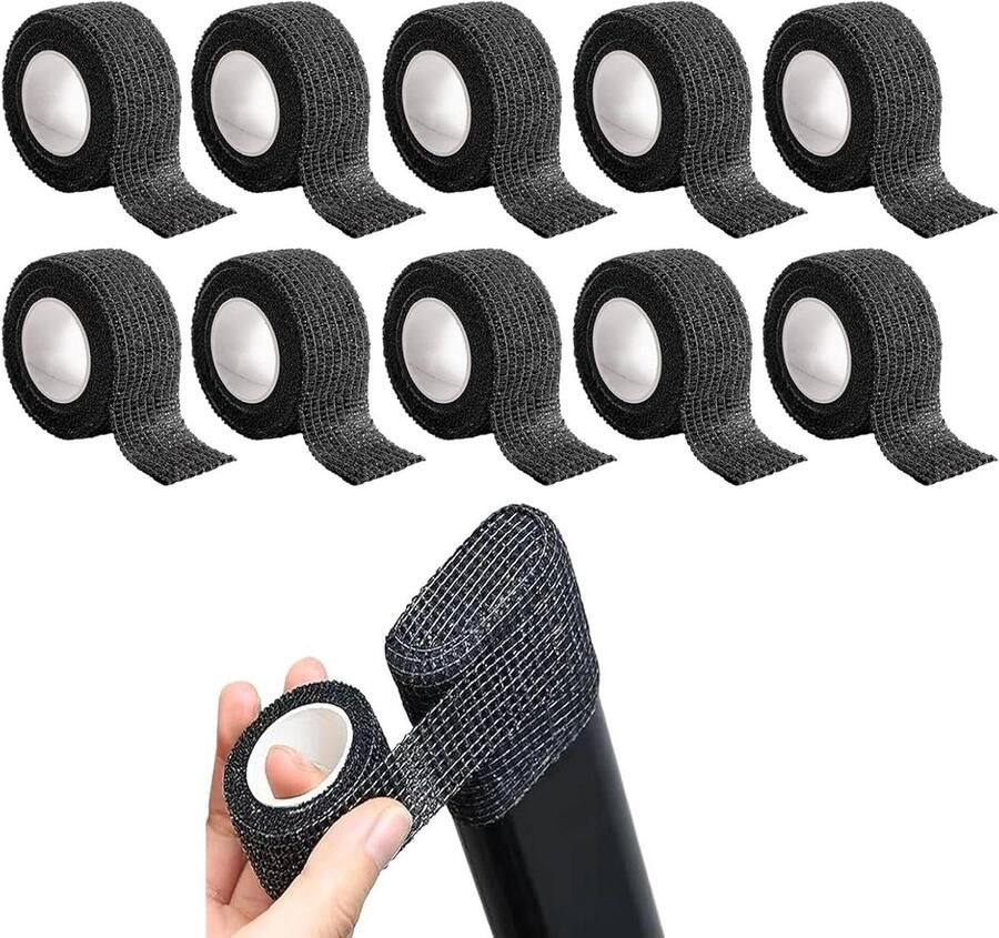 Allecto Plus 10 stuks zelfklevende stoelpootbeschermers voor meubels Stoelviltglijders Tafel- en stoelzelfklevende tape