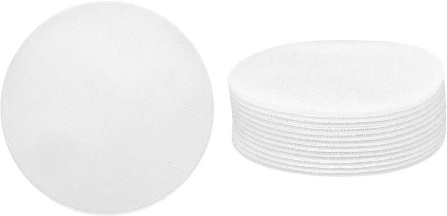 Allecto plus 24 stuks tapijtmarkeringen 10 cm cirkelpunten voor tapijt in de Aula kleuterleraren flexibele stoelen