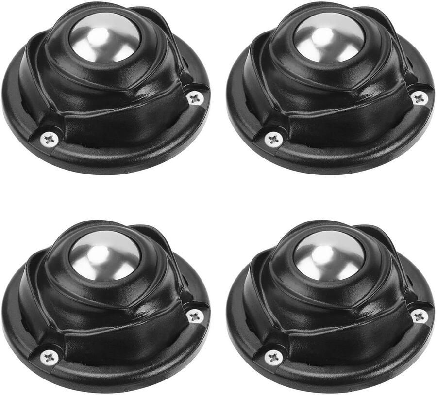 Allecto Plus 4 Zelfklevende Meubelglijders voor Koffieglijder Aanrechtblad Accessoires in de Keuken Set van 4 Stuks Meubelwielen Beschermers