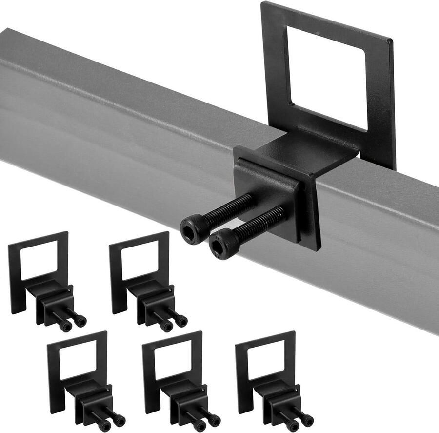 Allecto plus 6 Stuks Matrasbegrenzer voor Metalen Bedframes Antislip Matrasbeschermer