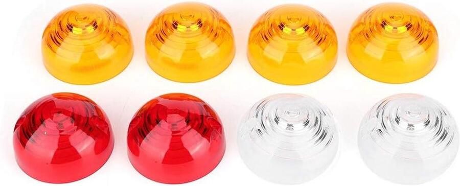 Allecto Plus 8 Delige Set Zijlicht Lampen Kit voor Land Rover Lensvervangende Lichtlens Zij-staart Lampjes