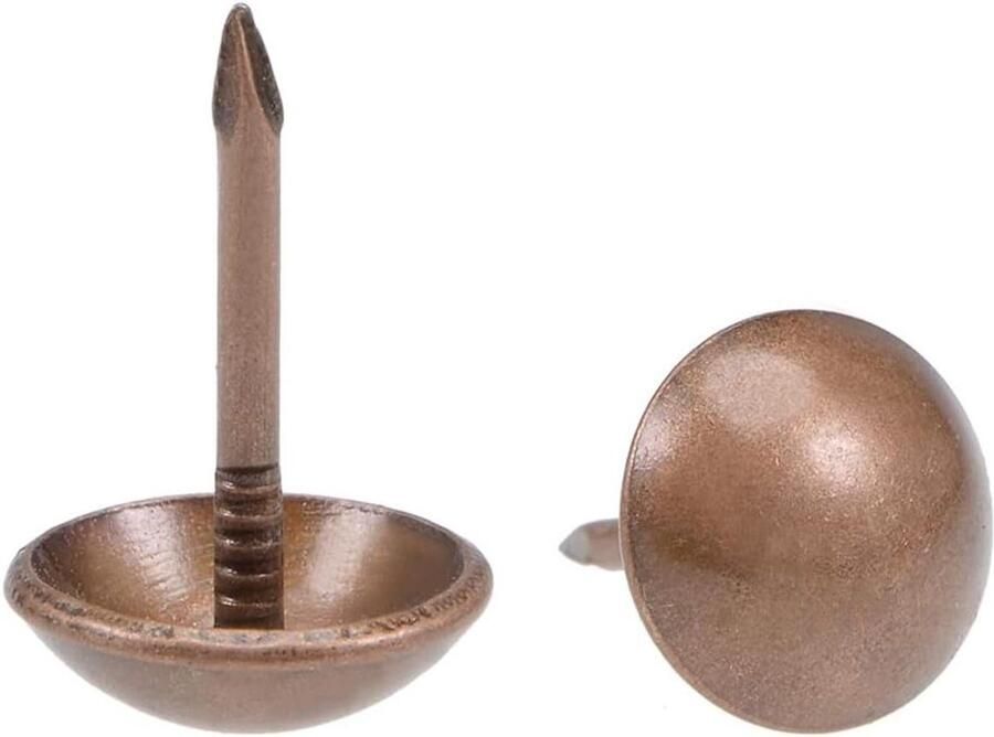 Allecto plus 80 stuks antieke bekledingsspijkers voor meubels en doe-het-zelf projecten decoratieve duimspelden van 11 mm