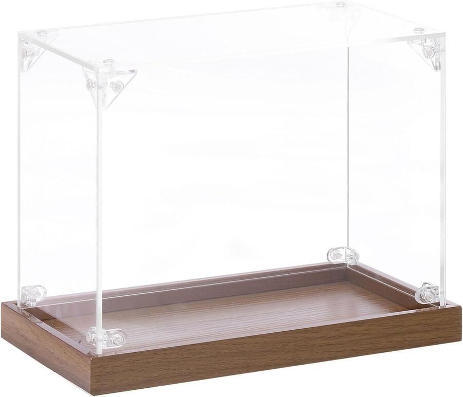 Allecto plus Acryl vitrine voor verzamelaars en actiefiguren transparant 20 x 10 x 15 cm