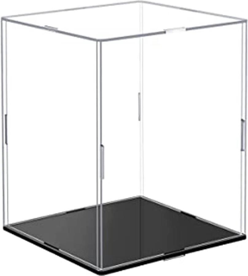 Allecto Plus Acryl vitrinekast voor verzamelobjecten en actiefiguren display Stofdicht Organisatie speelgoed Thuisopslag 8x6x14 inch (20x15x35 cm)