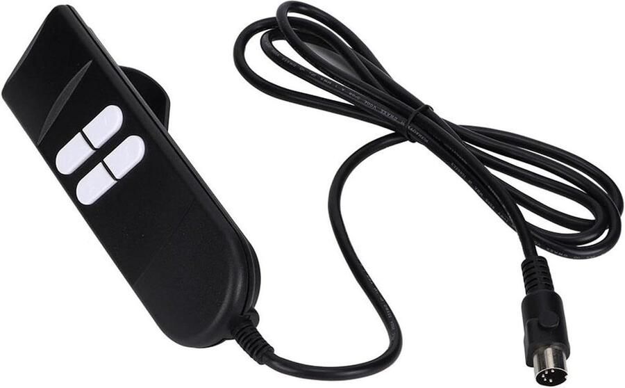 Allecto Plus Afstandsbediening voor elektrische fauteuil verstelbare stoelbediening 4 knoppen comfort en gemak