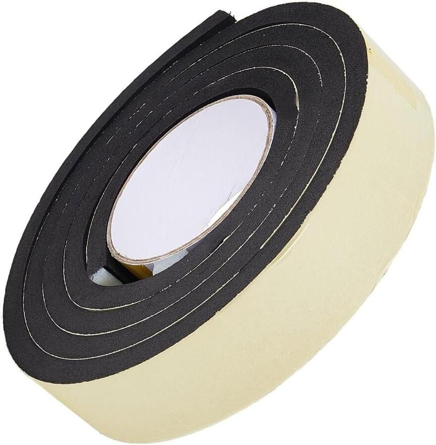 Allecto plus Anti Shake Hoofdbord Stoppers van 2m x 4cm Geluiddichte Bed Frame Beschermers met Zelfklevende Meubelbescherming